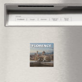 Kat in Florence Italië Duomo Reizen Magneet (Insitu (Vaatwasser))