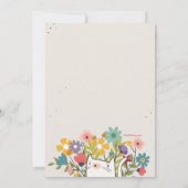 Kat in Gietkan Uitnodiging (Achterkant)