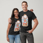 Kat in glazen pot t-shirt (Unisex)