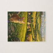 Kat in Gloucestershire Engeland Reizen Legpuzzel (Horizontaal)