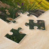 Kat in Gloucestershire Engeland Reizen Legpuzzel (Zijkant)