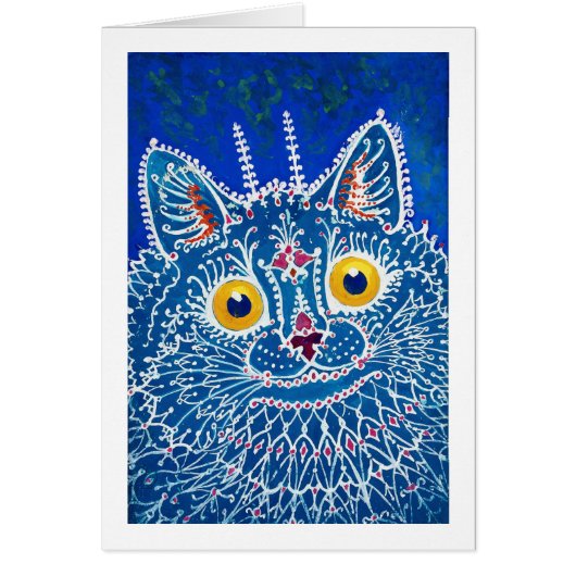 Kat in Gothic Style, Louis Wain (Voorkant)