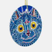 Kat in Gothic Style, Louis Wain Keramisch Ornament (Rechts)