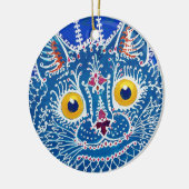 Kat in Gothic Style, Louis Wain Keramisch Ornament (Links)
