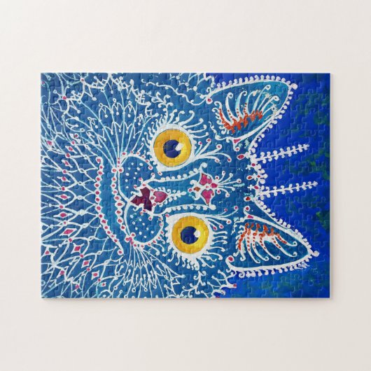 Kat in Gothic Style, Louis Wain Legpuzzel (Horizontaal)