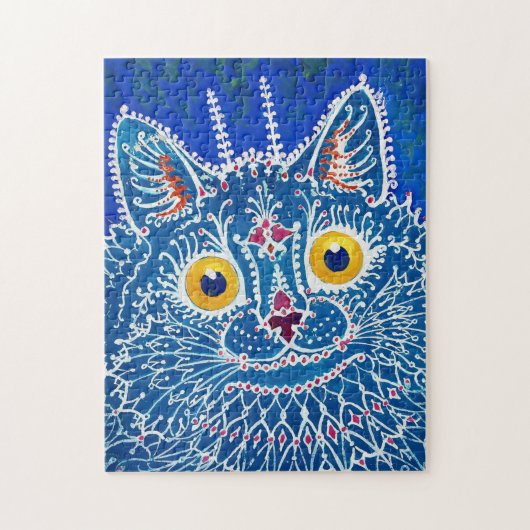 Kat in Gothic Style, Louis Wain Legpuzzel (Verticaal)