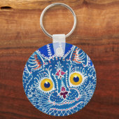 Kat in Gothic Style, Louis Wain Sleutelhanger (Voorkant)
