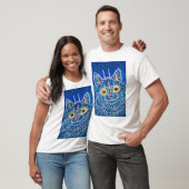 Kat in Gothic Style, Louis Wain T-shirt (Unisex)