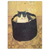 Kat in Hatbox, Solomon Meijer Klembord (Achterkant)