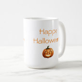 Kat in heks kostuum koffiemok (Voorkant rechts)