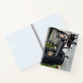 Kat in het park notitieboek (Binnen)