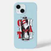 Kat in het Pet | B&W-tekst Case-Mate iPhone Case (Achterkant)