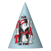 Kat in het Pet | B&W-tekst Feesthoedjes (Voorkant)