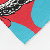 Kat in het Pet Baby Geboortestatistieken Fleece Deken (Hoek)