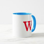 Kat in het Pet Balancing Act Monogram W Mok (Voorkant rechts)