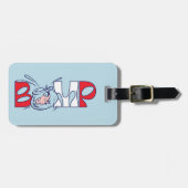 Kat in het Pet | bobbel Bagagelabel (Voorkant horizontaal)