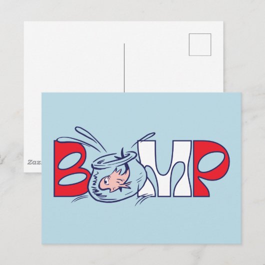 Kat in het Pet | bobbel Briefkaart (Voorkant / Achterkant)