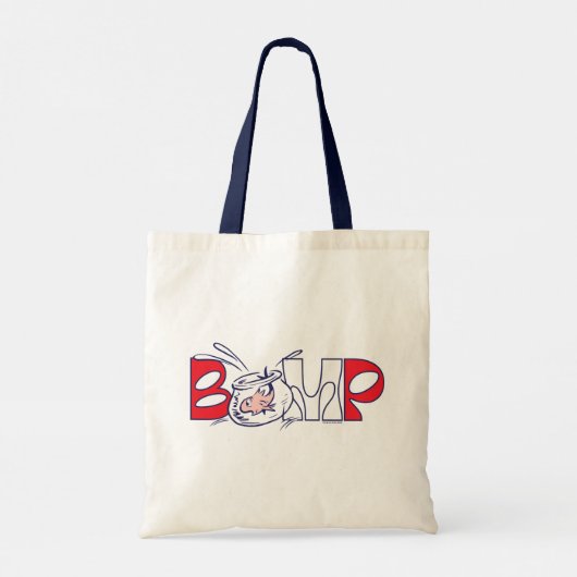 Kat in het Pet | bobbel Tote Bag (Achterkant)