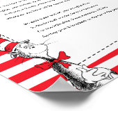 Kat in het Pet Boek Gastboek Party Sign Poster (Hoek)