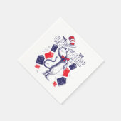 Kat in het Pet | Boeken lezen Servet (Hoek)