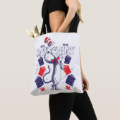 Kat in het Pet | Boeken lezen Tote Bag (Dichtbij)