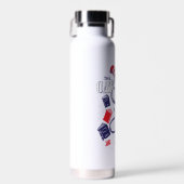 Kat in het Pet | Boeken lezen Waterfles (Voorkant)