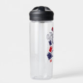 Kat in het Pet | Boeken lezen Waterfles (Voorkant)