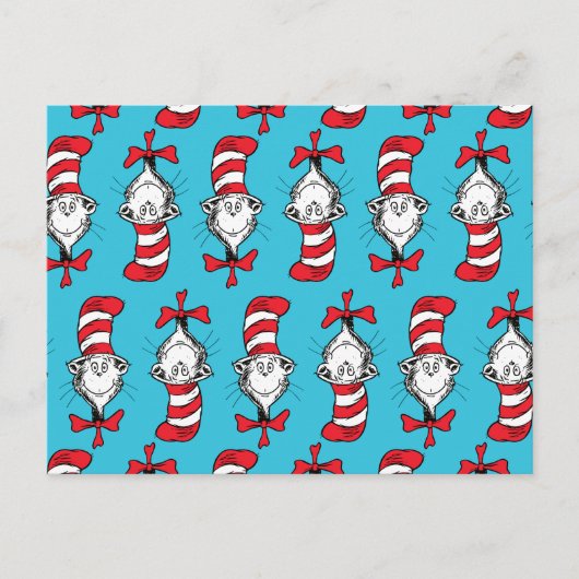 Kat in het Pet Briefkaart (Voorkant)