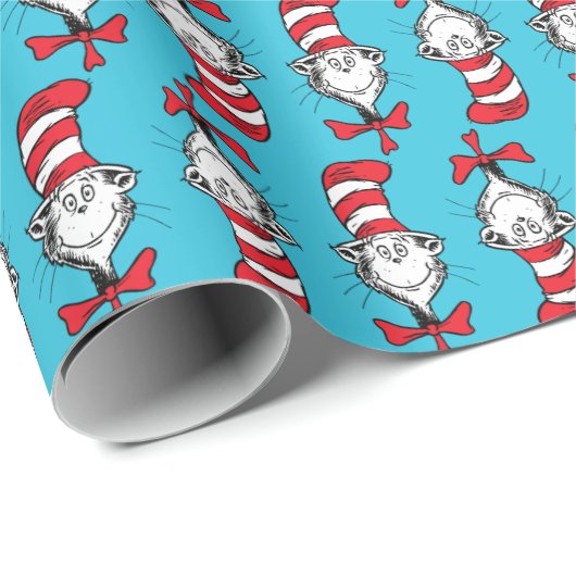 Kat in het Pet Cadeaupapier (Rol Hoek)