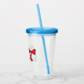 Kat in het Pet | CAT-tekst Acryl Drinkbeker (Links)