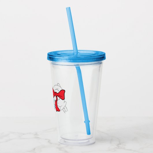 Kat in het Pet | CAT-tekst Acryl Drinkbeker (Links)