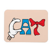 Kat in het Pet | CAT-tekst Magneet (Horizontaal)