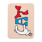 Kat in het Pet | CAT-tekst Magneet (Verticaal)