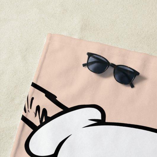 Kat in het Pet | CAT-tekst Strandlaken (In situ)