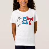 Kat in het Pet | CAT-tekst T-shirt (Voorkant)