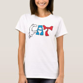 Kat in het Pet | CAT-tekst T-shirt (Voorkant)
