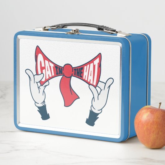 Kat in het Pet | Cat Text Bow-Stropdas (In situ)