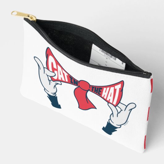 Kat in het Pet | Cat Text Bow-Stropdas Etui (Open)