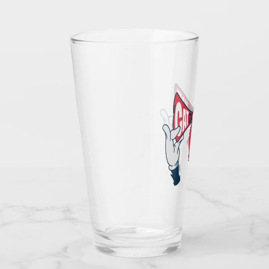 Kat in het Pet | Cat Text Bow-Stropdas Glas (Rechts)