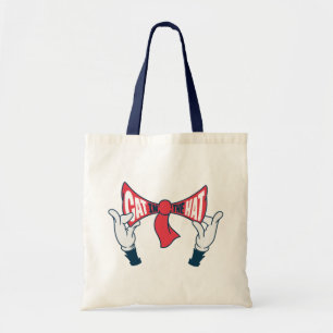 Kat in het Pet   Cat Text Bow-Stropdas Tote Bag
