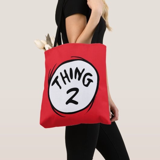Kat in het Pet |Custom Thing Two Tote Bag (Dichtbij)
