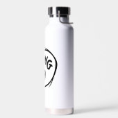 Kat in het Pet |Custom Thing Two Waterfles (Links)