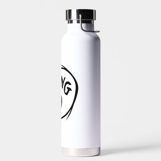 Kat in het Pet |Custom Thing Two Waterfles (Links)