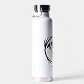 Kat in het Pet |Custom Thing Two Waterfles (Rechts)