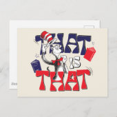 Kat in het Pet | Dat is het Briefkaart (Voorkant / Achterkant)