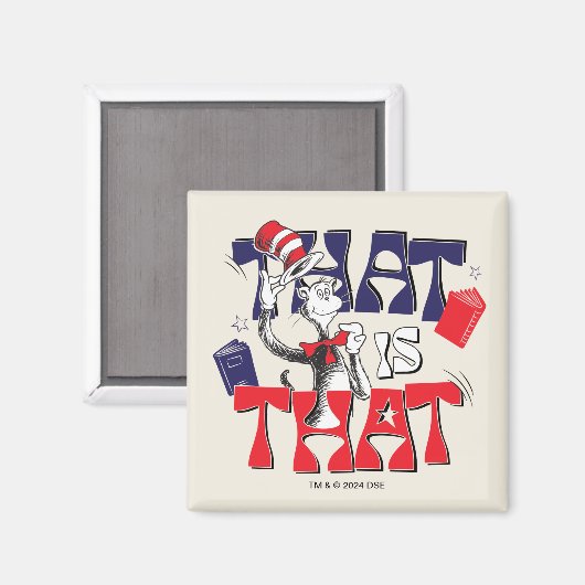Kat in het Pet | Dat is het Magneet (Voorkant / Achterkant)