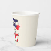 Kat in het Pet | Dat is het Papieren Bekers (Achterkant)