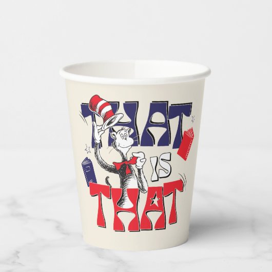 Kat in het Pet | Dat is het Papieren Bekers (Links)