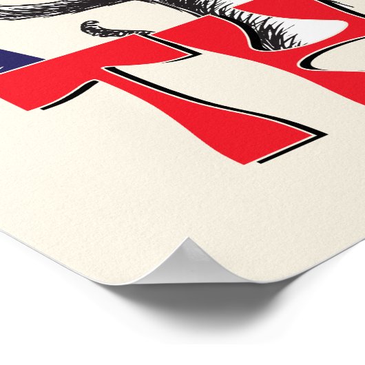 Kat in het Pet | Dat is het Poster (Hoek)