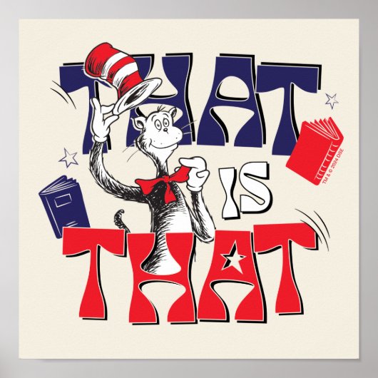 Kat in het Pet | Dat is het Poster (Voorkant)